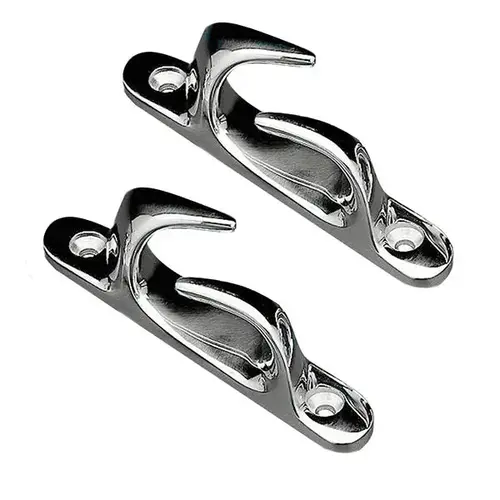 4 1/2" Stainless Steel Skene Bow Chock, Pair 4 1/2" Stainless Steel Skene Bow Chock, Pair