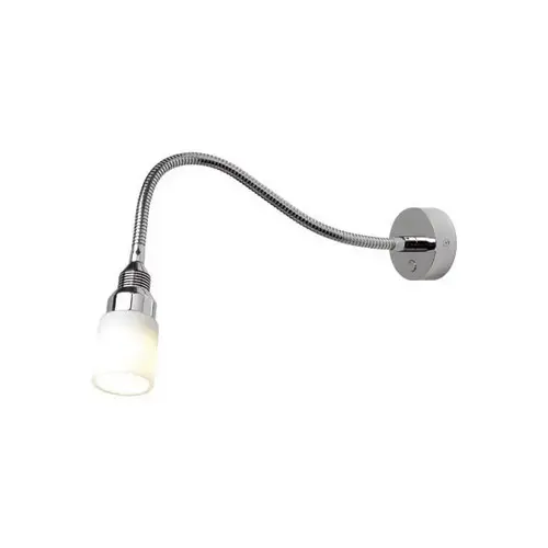 LED Light 12" White Glass Shade Built-in Dimmer 10 to 30V DC LED Light 12" White Glass Shade Built-in Dimmer 10 to 30V DC