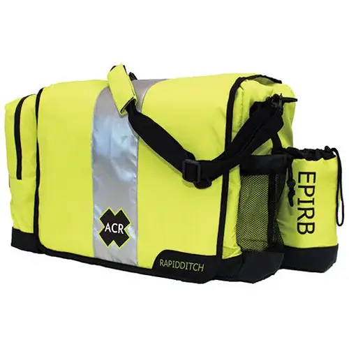 RapidDitch Bag, Buoyant Abandon Ship Gear Bag w/Bulkhead Mount RapidDitch Bag, Buoyant Abandon Ship Gear Bag w/Bulkhead Mount