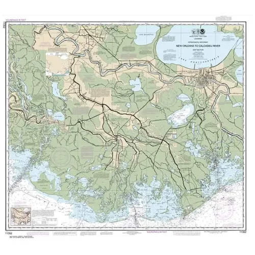 #11352 Intracoastal Waterway New Orleans to Calcasieu River East Section #11352 Intracoastal Waterway New Orleans to Calcasieu River East Section