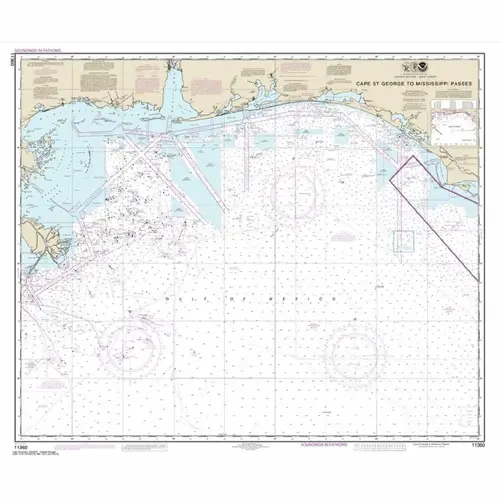 #11360 Cape St. George to Mississippi Passes #11360 Cape St. George to Mississippi Passes