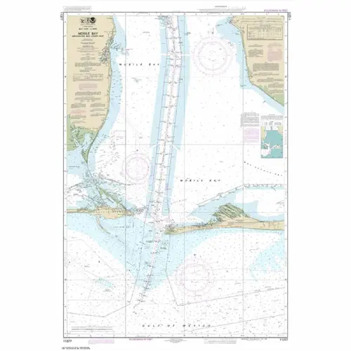 #11377 Mobile Bay Approaches & Lower Half #11377 Mobile Bay Approaches & Lower Half