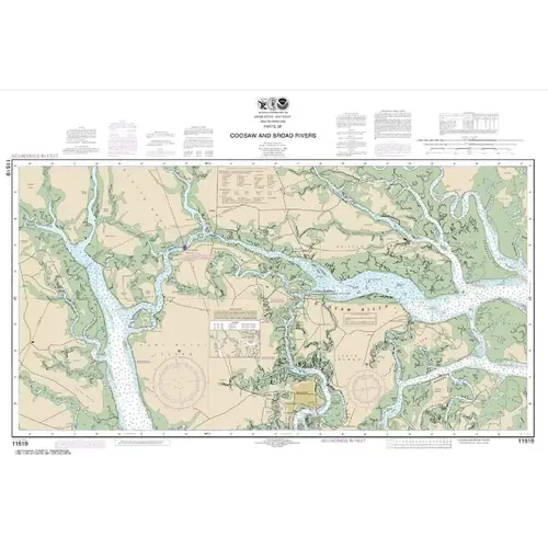 #11519 Parts of Coosaw & Broad Rivers #11519 Parts of Coosaw & Broad Rivers