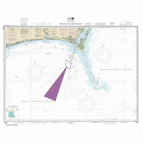 #11536 Approaches to Cape Fear River #11536 Approaches to Cape Fear River