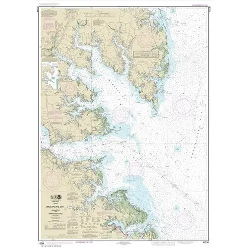 #12238 Chesapeake Bay Mobjack Bay & York River Entrance #12238 Chesapeake Bay Mobjack Bay & York River Entrance