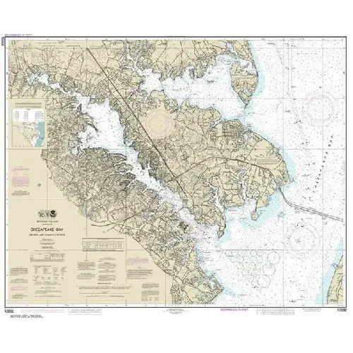 #12282 Chesapeake Bay Severn & Magothy Rivers #12282 Chesapeake Bay Severn & Magothy Rivers
