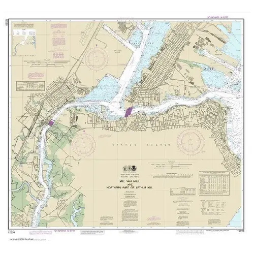 #12333 Kill Van Kull & Northern Part of Arthur Kill #12333 Kill Van Kull & Northern Part of Arthur Kill