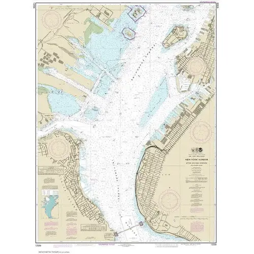 #12334 New York Harbor Upper Bay & Narrows Anchorage Chart #12334 New York Harbor Upper Bay & Narrows Anchorage Chart