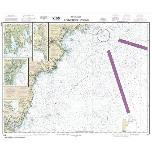 #13286 Cape Elizabeth to Portsmouth Cape Porpoise Harbor #13286 Cape Elizabeth to Portsmouth Cape Porpoise Harbor
