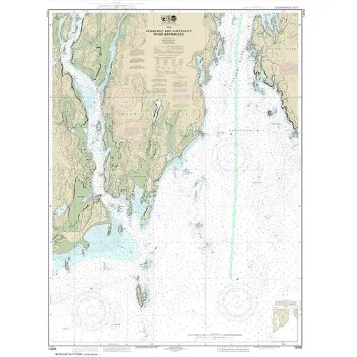 #13295 Kennebec & Sheepscot River Entrances #13295 Kennebec & Sheepscot River Entrances