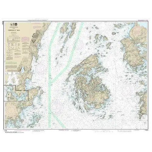 #13305 Penobscot Bay Carvers Harbor & Approaches #13305 Penobscot Bay Carvers Harbor & Approaches