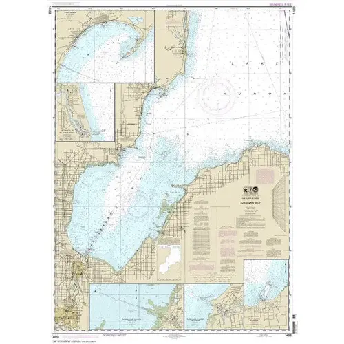 #14863 Saginaw Bay Port Austin Harbor Caseville Harbor #14863 Saginaw Bay Port Austin Harbor Caseville Harbor