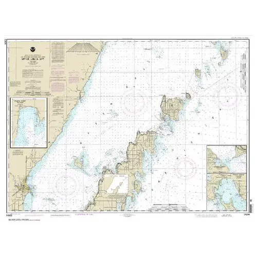 #14909 Upper Green Bay Jackson Harbor & Detroit Harbor #14909 Upper Green Bay Jackson Harbor & Detroit Harbor
