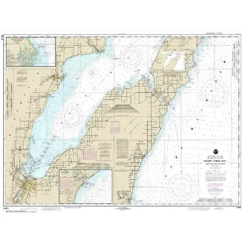 #14910 Lower Green Bay Oconto Harbor Algoma #14910 Lower Green Bay Oconto Harbor Algoma