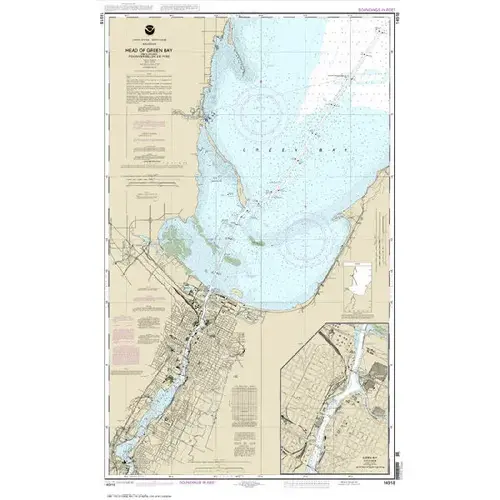 #14918 Head of Green Bay including Fox River De Pere #14918 Head of Green Bay including Fox River De Pere