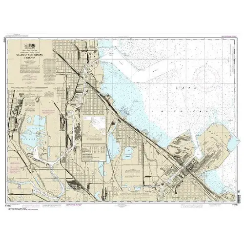 #14929 Calumet Indiana Buffington Harbors Lake Calumet #14929 Calumet Indiana Buffington Harbors Lake Calumet