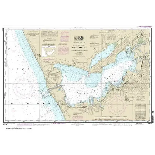 #14934 Muskegon Lake & Muskegon Harbor #14934 Muskegon Lake & Muskegon Harbor