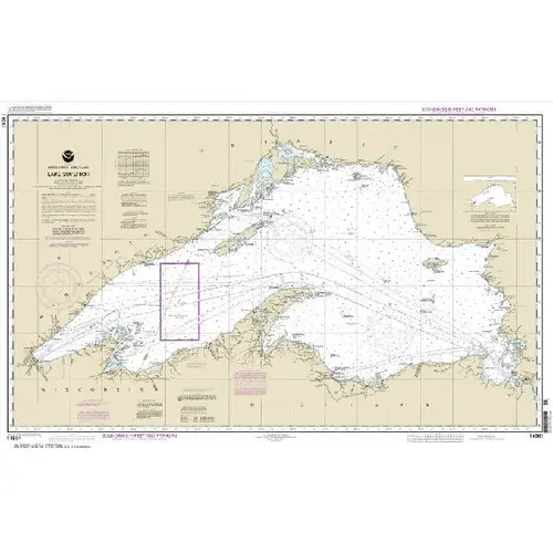 #14961 Lake Superior (Mercator Projection) #14961 Lake Superior (Mercator Projection)