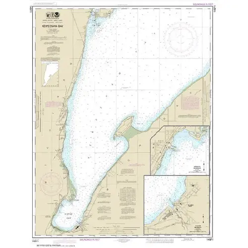 #14971 Keweenaw Bay L'Anse & Baraga Harbors #14971 Keweenaw Bay L'Anse & Baraga Harbors
