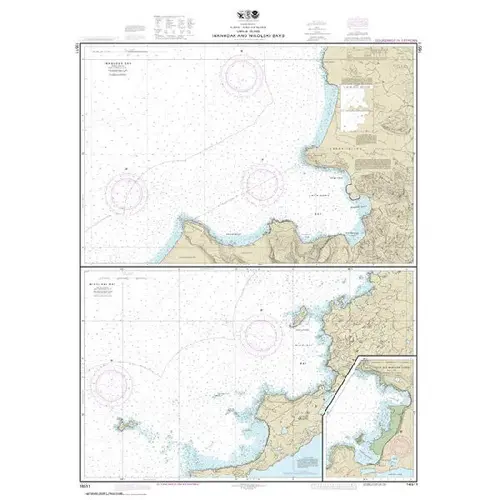 #16511 Inanudak Bay & Nikolski Bay Umnak Island #16511 Inanudak Bay & Nikolski Bay Umnak Island