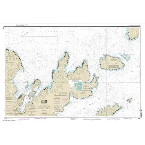 #16528 Unalaska Bay & Akutan Pass #16528 Unalaska Bay & Akutan Pass