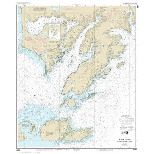 #16590 Kodiak Island Sitkinak Strait & Alitak Bay #16590 Kodiak Island Sitkinak Strait & Alitak Bay