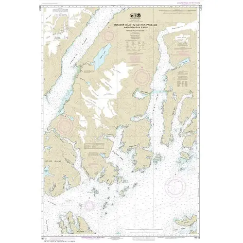 #16712 Unakwik Inlet to Esther Passage & College Fiord #16712 Unakwik Inlet to Esther Passage & College Fiord