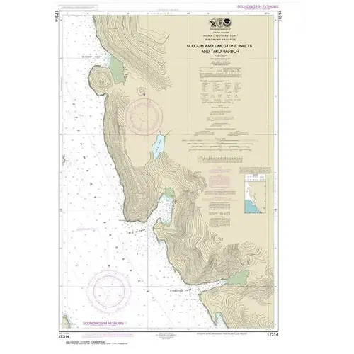 #17314 Slocum & Limestone Inlets & Taku Harbor #17314 Slocum & Limestone Inlets & Taku Harbor