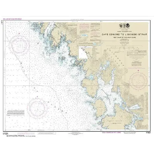 #17321 Cape Edward to Lisianski Strait Chichagof Island #17321 Cape Edward to Lisianski Strait Chichagof Island