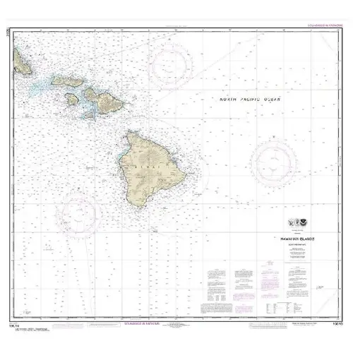 #19010 Hawaiian Islands Southern Part #19010 Hawaiian Islands Southern Part