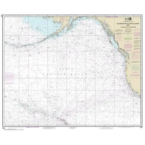 #530 San Diego to Aleutian Islands & San Diego to Aleutian Islands & Hawaiian Islands #530 San Diego to Aleutian Islands & San Diego to Aleutian Islands & Hawaiian Islands