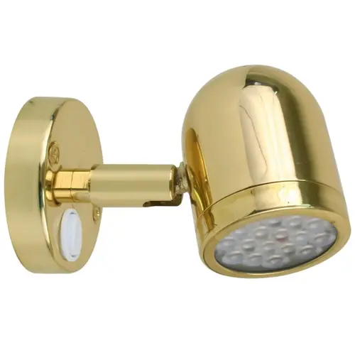19052P Brass LED Reading Light 19052P Brass LED Reading Light