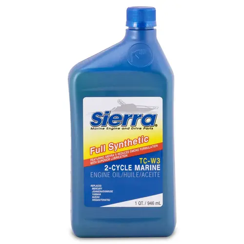 Sierra TC-W3 2 Stroke Full Synthetic Marine Engine Oil, 1 Quart Sierra TC-W3 2 Stroke Full Synthetic Marine Engine Oil, 1 Quart