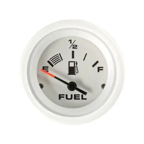 Arctic Series Fuel Gauge White Arctic Series Fuel Gauge White