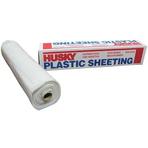 40 ft x 100 ft Sheeting, 4mil, Clear 40 ft x 100 ft Sheeting, 4mil, Clear