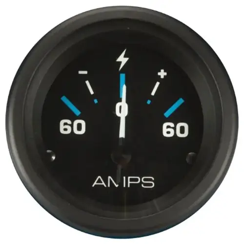 Eclipse Series Ammeter Gauge Black Eclipse Series Ammeter Gauge Black