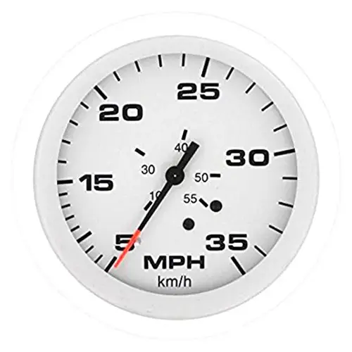 Arctic Series Speedometer Kit, 35 mph White Arctic Series Speedometer Kit, 35 mph White