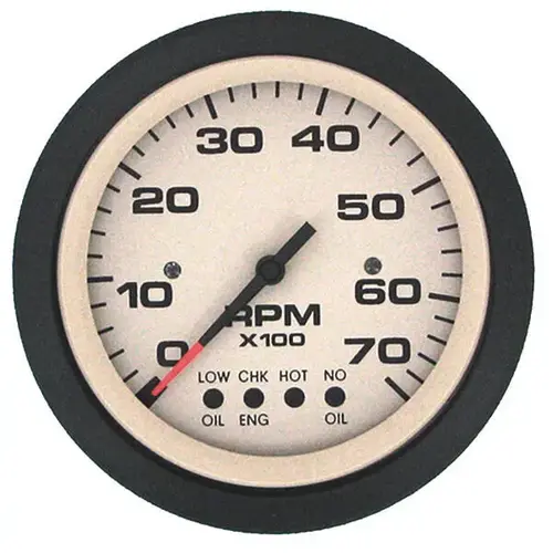 Sahara Series Tachometer with System Check, 7000 rpm, Evinrude/Johnson Tan Sahara Series Tachometer with System Check, 7000 rpm, Evinrude/Johnson Tan