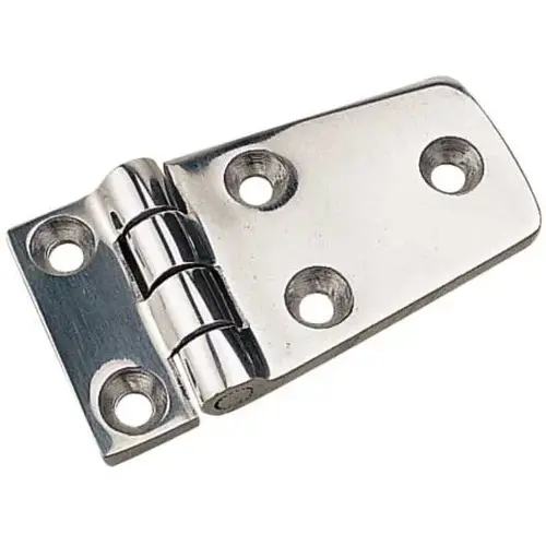 Stainless Steel Short Side Door Hinge, 1 1/2" x 2 7/8", #10 Fastener Stainless Steel Short Side Door Hinge, 1 1/2" x 2 7/8", #10 Fastener