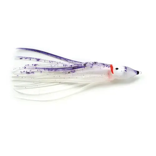 Sunrise Squid Trolling Lures Purple White Sunrise Squid Trolling Lures Purple White