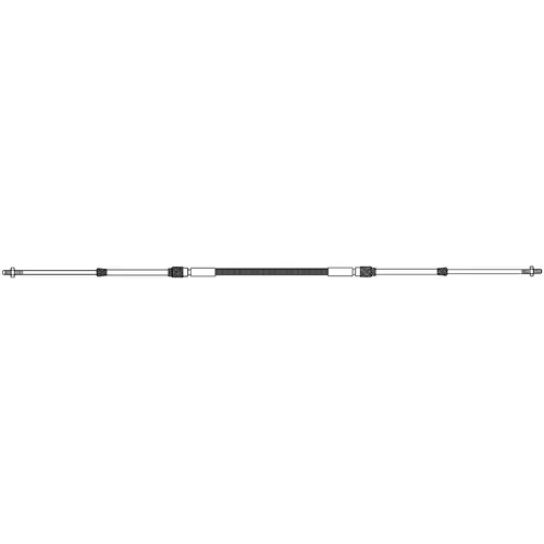 C2 Universal Control Cable with Brass End Fittings, 17 ft C2 Universal Control Cable with Brass End Fittings, 17 ft