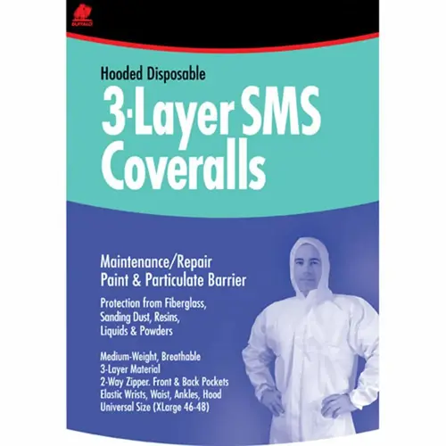 All Purpose Coveralls, 1 Pack, Universial Size All Purpose Coveralls, 1 Pack, Universial Size