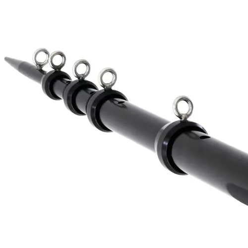 18 ft x 1 1/2" XD Telescoping Aluminum Outriggers Black 18 ft x 1 1/2" XD Telescoping Aluminum Outriggers Black