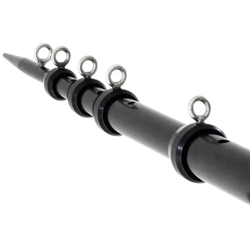15 ft x 1 1/2" XD Telescoping Aluminum Outriggers Black 15 ft x 1 1/2" XD Telescoping Aluminum Outriggers Black
