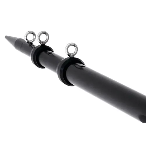 12 ft x 1 1/8" XD Telescoping Aluminum Center Outrigger Black 12 ft x 1 1/8" XD Telescoping Aluminum Center Outrigger Black
