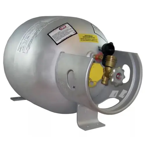 Aluminum LPG Cylinder, 20 lb. (5 gal) Horizontal Orientation Aluminum LPG Cylinder, 20 lb. (5 gal) Horizontal Orientation