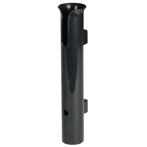 1 Piece Polypropylene Rod Holder Black 1 Piece Polypropylene Rod Holder Black