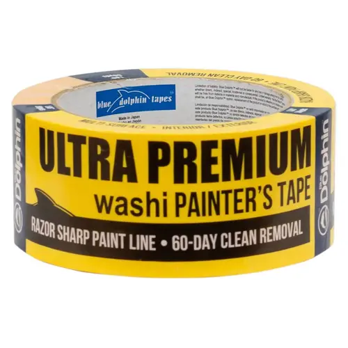 2" Ultra Premium Washi Painters Tape, Yellow 2" Ultra Premium Washi Painters Tape, Yellow