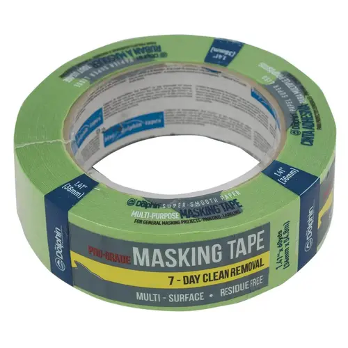 1 1/2" Pro-Grade Masking Tape, Green 1 1/2" Pro-Grade Masking Tape, Green