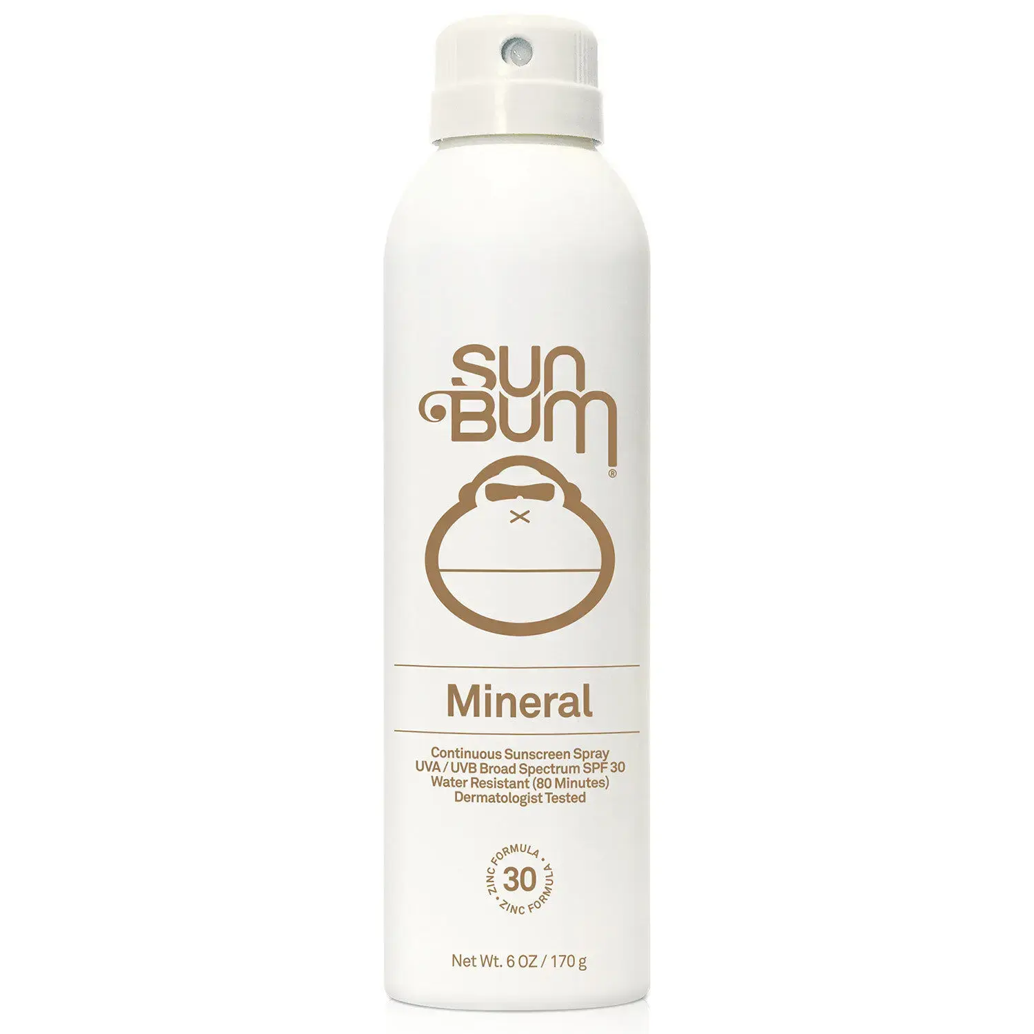 SUN BUM Mineral SPF 30 Sunscreen Spray 6 oz. 20-62230 SUN BUM Mineral SPF 30 Sunscreen Spray 6 oz. 20-62230